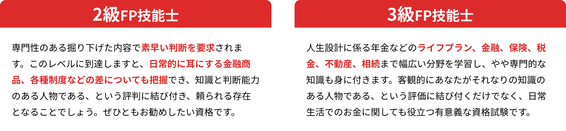 メダリストクラブでは、2級・3級の資格取得を徹底サポート