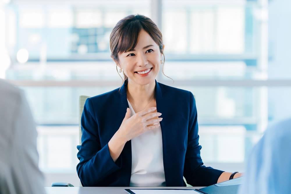 ファイナンシャルプランナーの女性